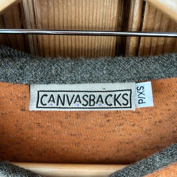 Vintage Canvasbacks 2 Petite 2 Piece Set -‎ Skirt and Fleece Cardigan Sweater - Picture 2 of 10